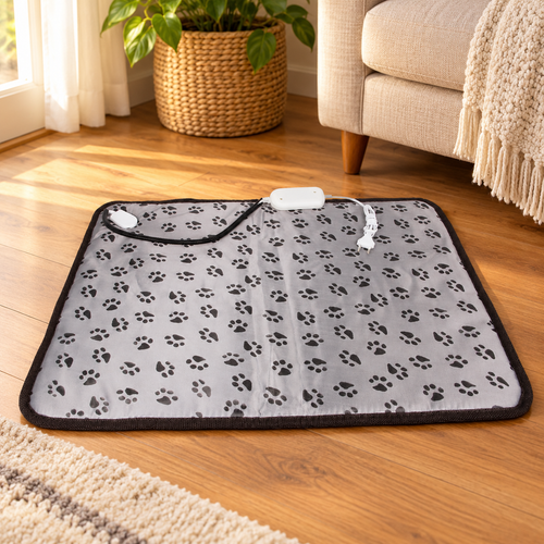 SWEEPET Heated Pet Mat for Dogs & Cats